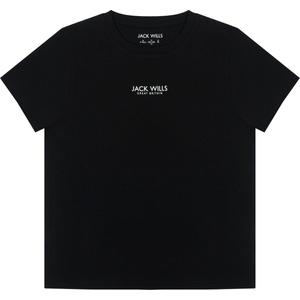 Jack Wills Юношеска тениска Jack Wills Core Bird T-Shirt Juniors - Black