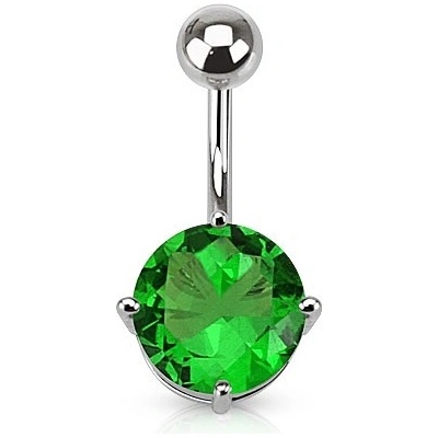 Šperky4U piercing do pupíku zirkon WP01262-10