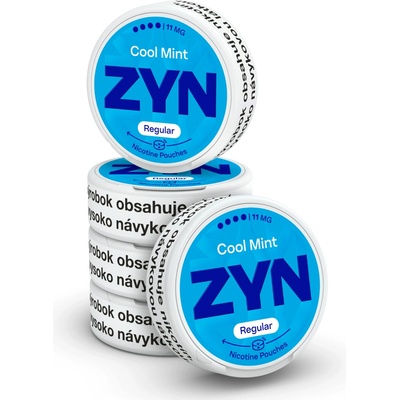 ZYN Cool Mint 11 mg kartón 5 x 21 vrecúšok