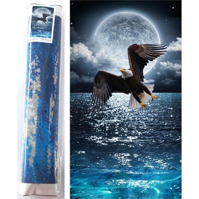 Norimpex - Puzzle Diamant painting: Night hunter 80x40 cm - 1 - 39 piese