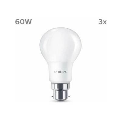 Philips LED крушка Philips 60 W матов Топло Бяло F 8 W 60 W B22 3 броя (2700 K)