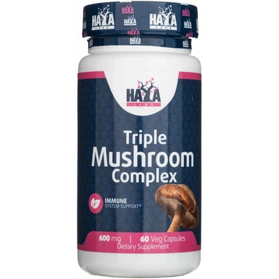 Haya Labs Triple Mushroom Complex 60 kapslí