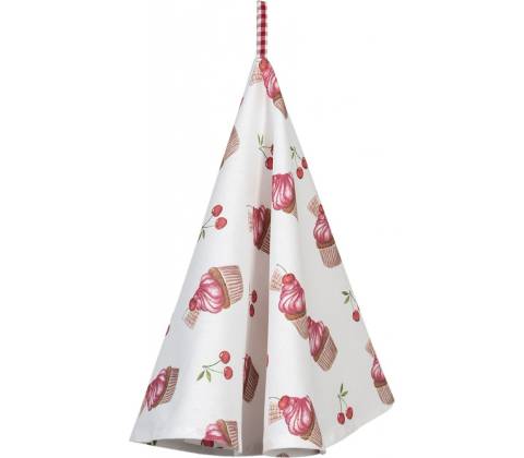 Clayre & Eef Cherry Cupcake 80 cm