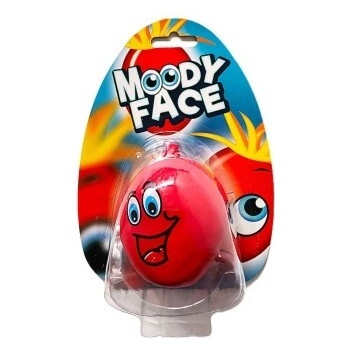 Míček tvarovací 7 cm s obličejem