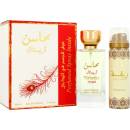 Lattafa Mahasin Crystal EDP 100 ml + deospray 75 ml darčeková sada