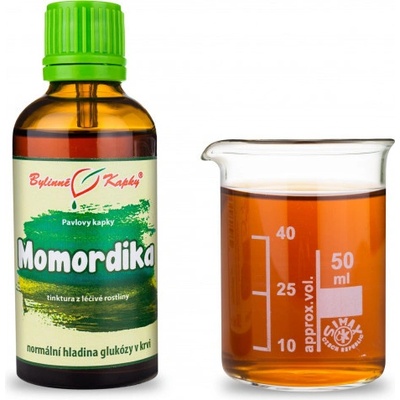 Bylinné kapky Momordika momordica horká uhorka horký melón bylinné kvapky tinktúra 50 ml