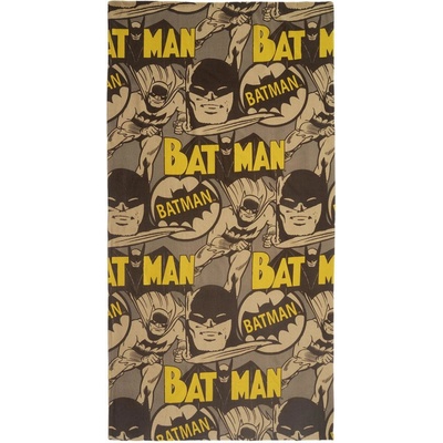 CurePink Ručník - osuška DC Comics: Batman 90 x 180 cm