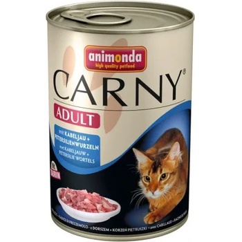 Animonda Carny Adult - треска + корени от магданоз за израснали котки