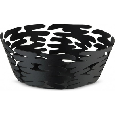 Alessi Malý košík Barket černý 18 cm