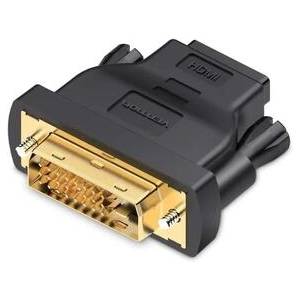 Vention Адаптер Adapter DVI M / HDMI F Gold plated - ECDB0 (ECDB0)