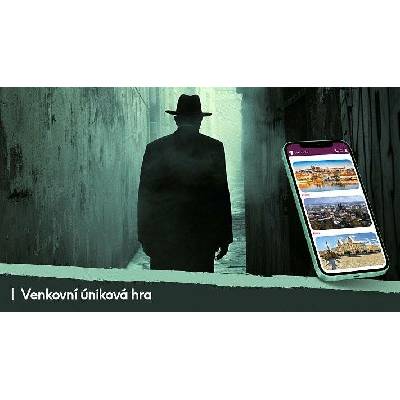 Venkovní úniková hra Po stopách tajemného agenta - střední obtížnost obtížnost