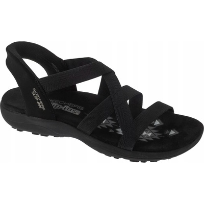 Skechers dámske sandále REGGAE SLIM - STRETCH FLEX čierna
