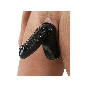 Mister B Rubber Cock and Ball Sheath with Dots