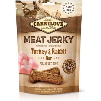 CARNILOVE Jerky Snack Turkey & Rabbit Bar 100 g