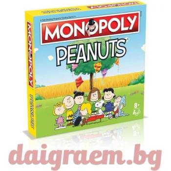 Winning Moves Настолна игра Монополи Фъстъчетата, Monopoly Peanuts (WM03105)