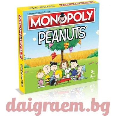 Winning Moves Настолна игра Монополи Фъстъчетата, Monopoly Peanuts (WM03105)