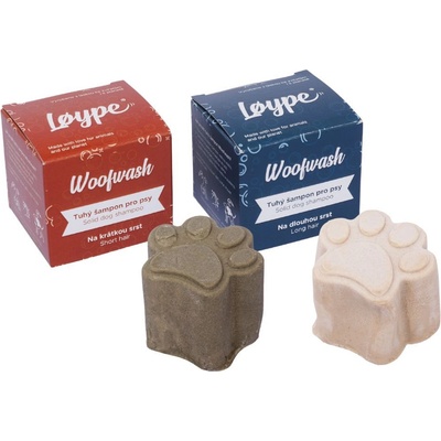 Tuhý šampon pro psy Loype Woofwash 60 ml