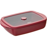 Pebbly Съд за печене PKV-076 800 ml, червен, Силикон, Pebbly (PEBBPKV076)