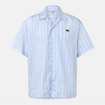 Image 1 of Lacoste Mono Shirt - Blue/Flour