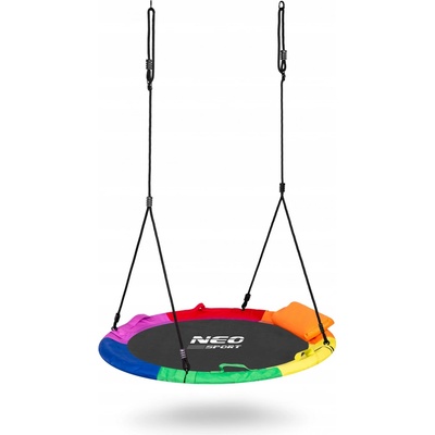 Neo-Sport Hojdačka Bocianie hniezdo Swingo XXL viacfarebná 120 cm