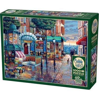 Cobble Hill Пъзел Cobble Hill от 1000 части - Разходка в дъждовен ден (40077)