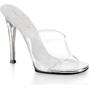 Pleaser USA Pleaser Gala-01 Clr Lucite 38