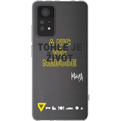 Púzdro Picasee silikónové Xiaomi Redmi Note 11 Pro - Kazma - TOHLE JE ŽIVOT A NIC VÍC NEBUDE čiré