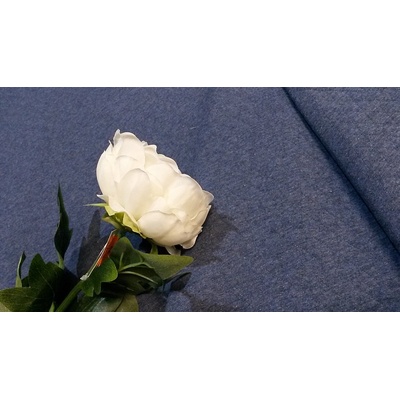 Bavlnený úplet MATLOSANGE indigo šírka 150 cm