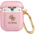 Guess Калъф Guess GUA2UCG4GP за AirPods, розов, Glitter Collection (GUA2UCG4GP)