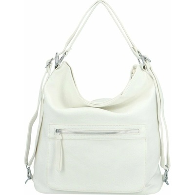Int.Company dámský koženkový kabelko/batoh 9811 WHITE