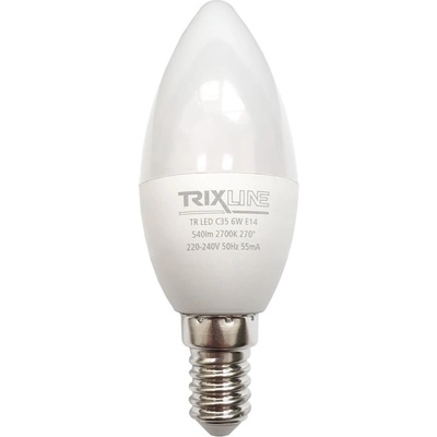 Baterie Centrum LED Žiarovka C35 E14/6W/230V 2700K BC0513