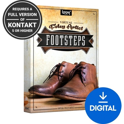 BOOM LIBRARY Virtual Foley Artist Footsteps (Digitální produkt)