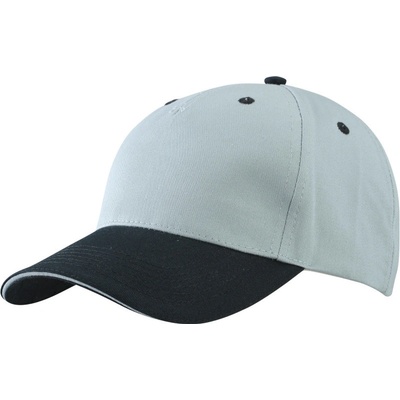 Myrtle Beach MB 6526 sandwich 5 panelová COT03652696199-light grey/ Šedá světlá/černá