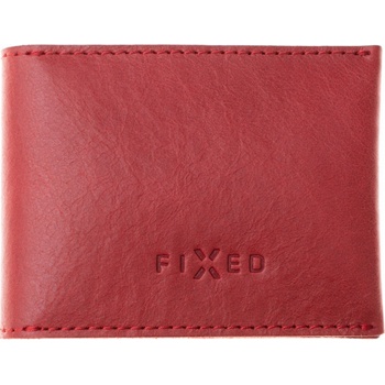 Púzdro FIXED Wallet Kožená peňaženka z pravej hovädzej kože, červené