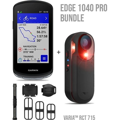 Garmin Edge 1040 Pro Bundle + Garmin Varia RCT 715