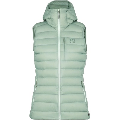 Stoic Дамски пухен елек Stoic Women's PerformanceDown SalmiSt. Vest with Hood Down vest - Iceberg Green - размер XL (132-1526-0215)