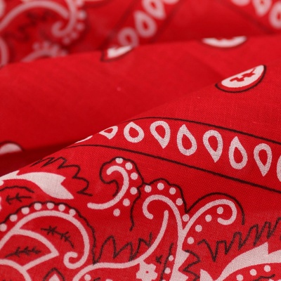 bandana šátek ČERVENÁ BÍLÁ