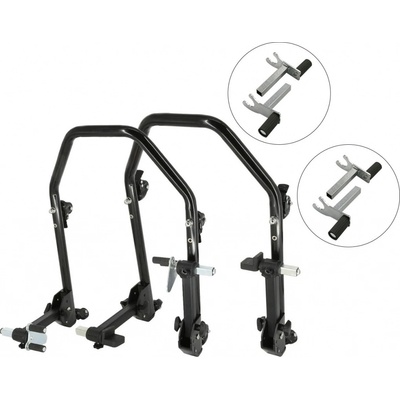 Sefis D20U sklopný pojazdný moto stojan predný a zadný set - 2v1 / 2v1