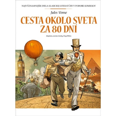 Cesta okolo sveta za 80 dní (komiks) [Verne Jules, Millien Chrys]