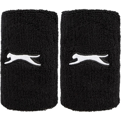 Slazenger Накитник Slazenger 2 Pack Double Wristbands - Black