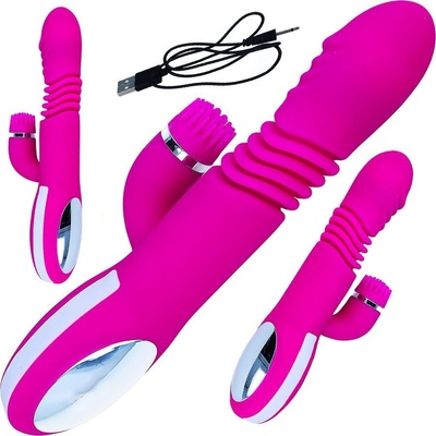 LOLO multifunkční přirážející vibrátor se stimulátorem