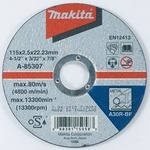 Makita диск за рязане на стомана 115x2.5x22.23 мм A-85307 (A-85307)