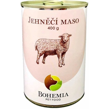 Bohemia Pet Food Jahňacie mäso vo vlastnej šťave 400 g