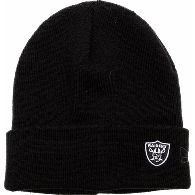 New Era NFL Mini Logo Cuff beanie Las Vegas Raiders Black