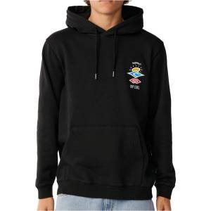 Rip Curl Мъжки суичър Rip Curl Search Icon Hood Fleece jacket - Black - размер XL (017-4703-0114)