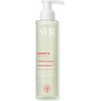 SVR Cicavit+ upokojujúci gél na čistenie pleti, 200 ml