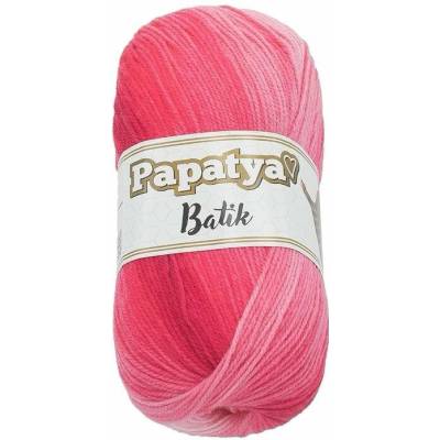 Priadza Bellatex Papatya Batik 100g, 554-05 ružová (10127)