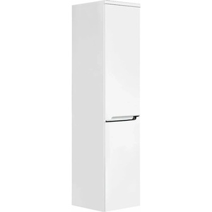 Oristo Висок стенен шкаф с лява врата Oristo Silver бял MDF 144x35 см (ORS33SB35LBK1)
