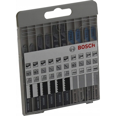 Bosch 2.607.010.630 10dílná sada pilových plátků pro kmitací pily Basic for Metal and Wood T 119