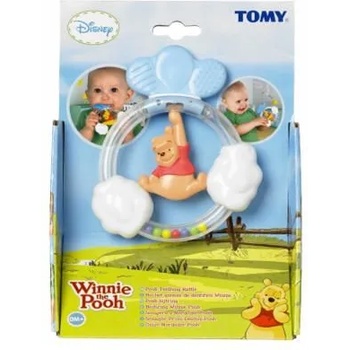 Image 1 of Детска играчка "Дрънкалка и чесалка за зъби - Мечо Пух